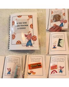 "IF YOU GIVE YOUR TEACHER A COOKIE" Gift Book Teacher Appreciation Gift