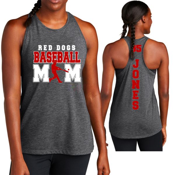 Personalized Glitter baseball number